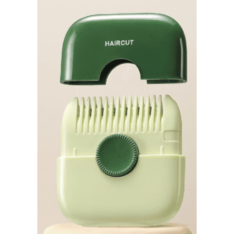 2 in 1 Hair Trimmer, Manual Bangs Trimmer Comb for Girls Women, Double Sided Hair Razor Comb Cutter (1 Pack)