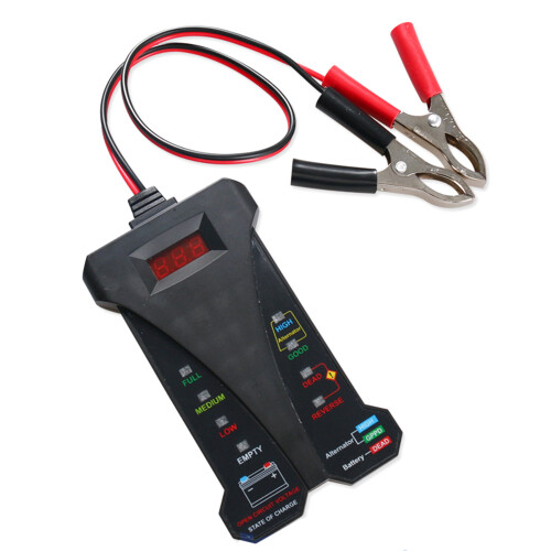 Batterietester 12V Digital Voltmeter 2