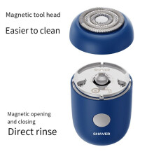 Electric Shaver USB Rechargeable Portable Electric Shaver for Men & Women Waterproof Travel Shaver