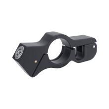 Candado de agarre de seguridad para bicicleta, resistente, candado para casco de motocicleta y freno, negro