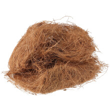1 Set Coconut Fiber Nesting Material for Hummingbirds and Love Birds Scratch Resistant 11.8x9.4x3.9in