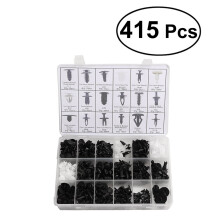 Mizh415pcs Auto Car Push Retainer Pin Rivet Trim Clip Panel Moulding Assorting Set for