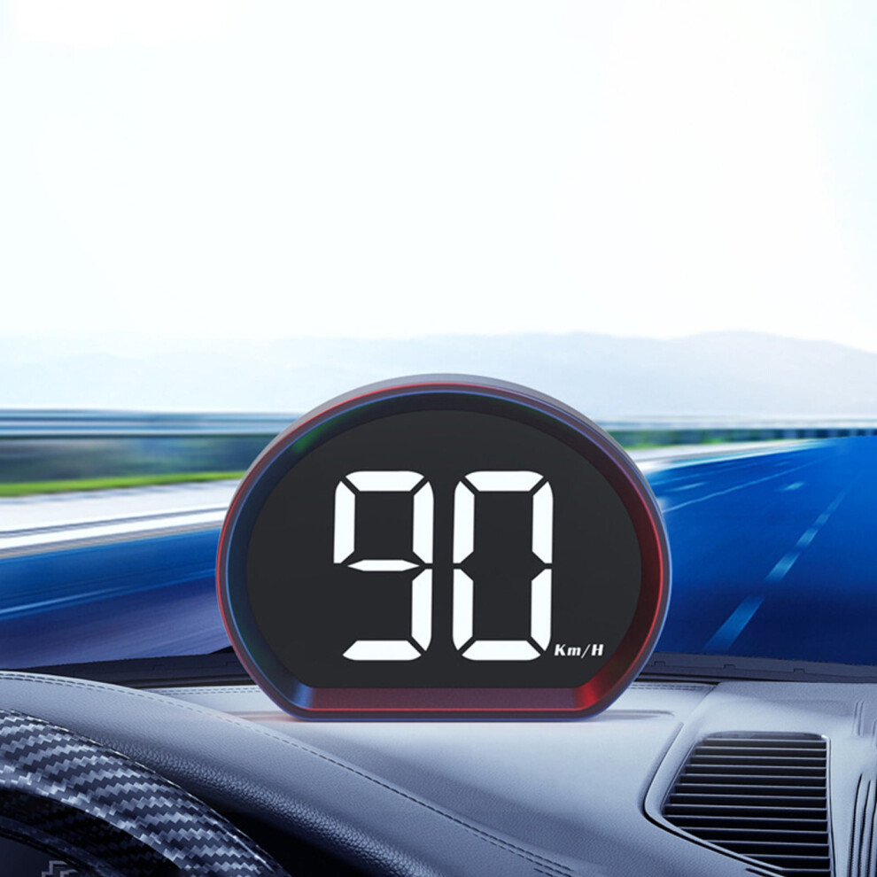 Gps Car Hud Head-Up Display 5V Usb Speedometer Adjustable 972899350965