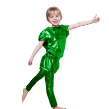 Ediodpoh Girl's Metallic Mystique Leggings Outfit for Girls Neon Glitter Sequin Pants Glitter Tights Girls Trousers Green 18-24 Months