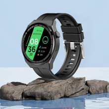 Smart Watch for Android Phones HD Color Screen with Multiple Sports Modes Bluetooth Call Information Push Intelligent Voice Smartwatch, Black