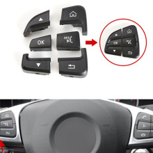Botão de Volante Multifuncional para GLC Classe C W253 W205 2015-2021 Esquerda