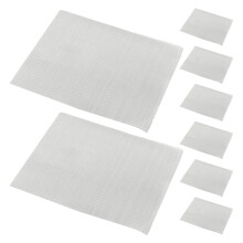 8 rejillas de malla metálica de acero inoxidable para reparación de parachoques de coche, bricolaje, jaulas, ventilación, jardín, ventanas y