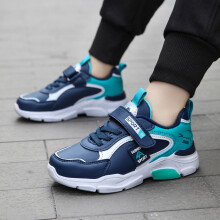 Zapatillas deportivas ligeras YOUSNH para niños y niñas, ideales para tenis, correr y caminar. Zapatillas para niños pequeños y mayores. Azul 5.