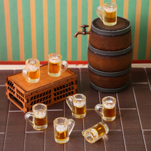 40Ud Mini Jarras De Cerveza Multicolor Para Accesorios De 2