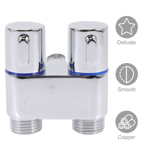 Utrustningsblandare med spruta kopparsvart dubbelgrepp 1-pack