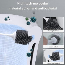 Tacar Scuab Leithris Silicone le Sealbhóir Aeráilte