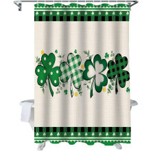 St Patrick's Day Shower Curtain, Waterproof Polyester,