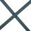 Conjunto de 3 treliças extensíveis de 180 cm cinza 16