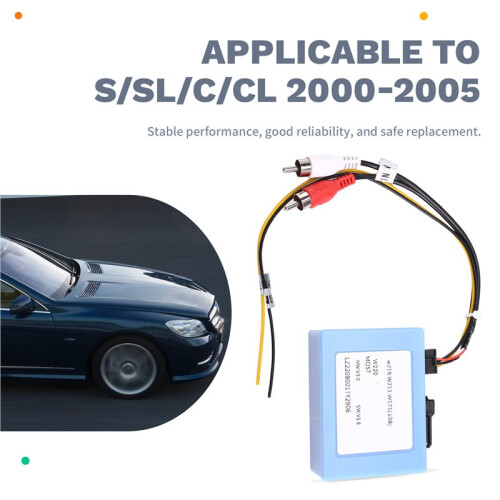 Car MOST Optical Fiber Decoder Box Kit for   S/CL SL ECS CLK E ML Class 00-05 Fiber Audio Adapter Most Box 2