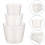 Copo medidor de arroz de plástico transparente, 80 ml 1