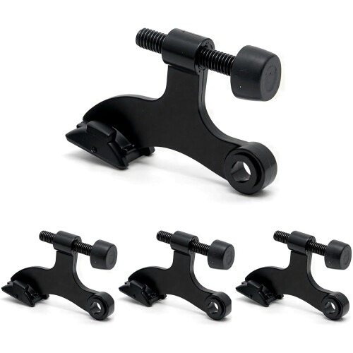 Schwarze Türscharnierstifte, 12er-Set