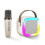 Altoparlante Bluetooth wireless con microfono e luci RGB 1