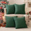 Set van 4 waterdichte polyester kussenhoezen van 18x18 inch 1