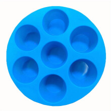 Silikon-Eier-Snackform mit 7 Mulden