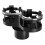 Car Cup Holder ABS Dual Slot Adjustable Expandable 1
