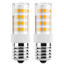 Bec LED E17 pentru electrocasnice, 4W, 3000K, pachet de 2