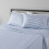 Queen Microfiber Bed Sheet Set Rose 4-Piece 1