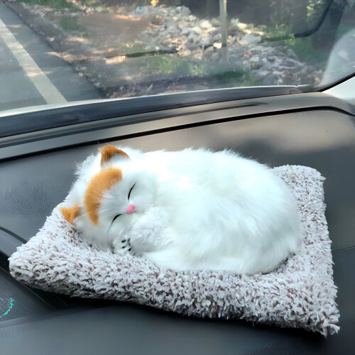 Interaktives Roboterkatzen-Plüschtier, realistisch, 1 Stück