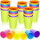 Barneplastkopper 5,5 oz stablebare gjenbrukbare 24 stk 1