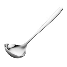 Soup Spoon Ergonomic Design Comfortable Grip Stainless Steel BPA Free Deep Head Stirring Ladle Kitchen Supplies Ant
