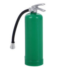 Mini Fire Extinguisher Model - Green Plastic, 4.5 cm