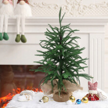 Mini Christmas Tree with Warm Lights 2ft