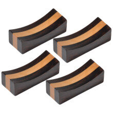 Ensemble de 4 repose-baguettes en bois
