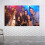Draagbaar opvouwbaar projectiescherm 221x125cm 1