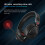 Wireless Gaming Headset 2.4G Bluetoth 4 Modes Adjustable Lightweight Black Red 5