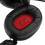 Wireless Gaming Headset 2.4G Bluetoth 4 Modes Adjustable Lightweight Black Red 10
