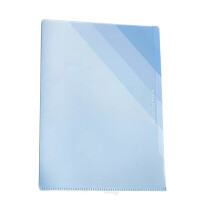 L-formet rapportmappe i plast for A4/Letter-størrelse