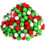 1000 st 1,3 cm glitterpompoms i bulk 1