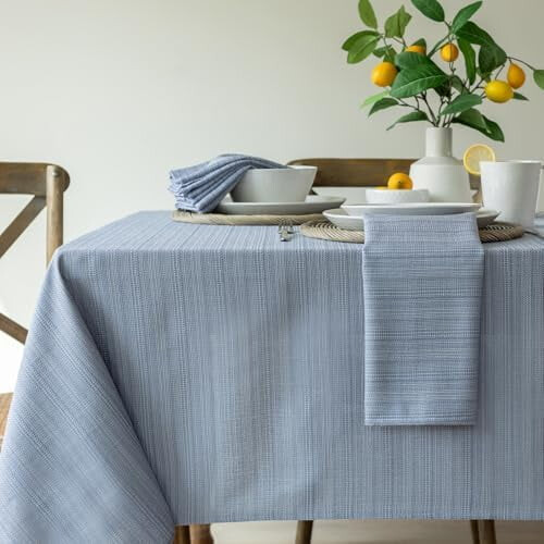 Strukturerad damastduk 15,5 x 21,5 cm rektangulär