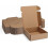 Pacote com 75 caixas de papelão branco para envio, medindo 6x4x2 polegadas. 1