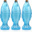Fischförmige Glasdekanterflasche, 500 ml 1