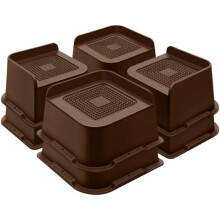 Rialzi per mobili resistenti da 7,6 cm (3 pollici) - Confezione da 8 pezzi