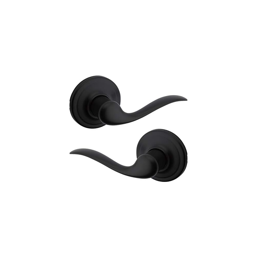 Tustin Interior Passage Door Handle Lever Matte Black 9377112016207