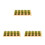3Pièces Herbes Miniatures Multicolores Nylon Décoration Simulation 8
