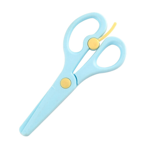 Kids Safety Scissors Plastic Rounded Tip 13.5 cm