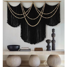 Crochta Balla Macrame i Donn Caife & Accents, 57" L x35"