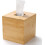 Bamboo Tissue Box Cover 5.7 in Square 1