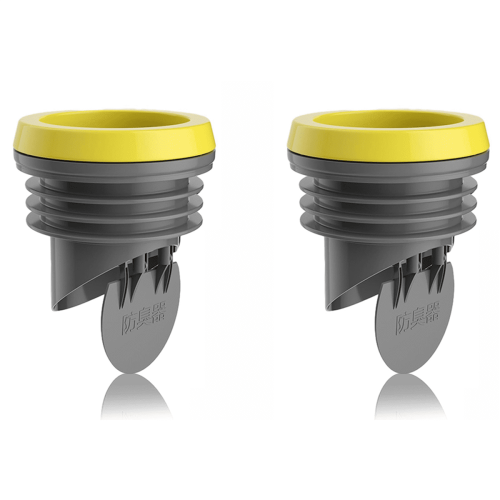 2-pack toalettvaxringar med anti-backventil