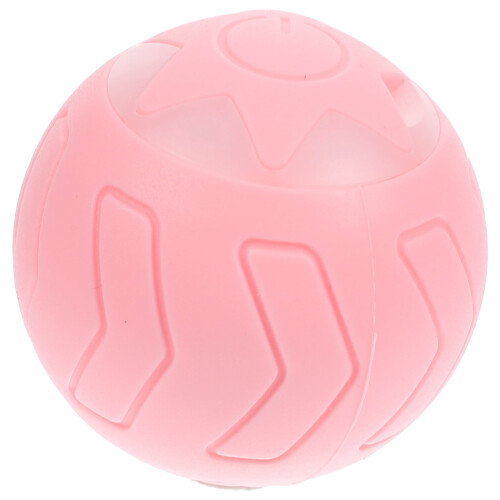 Interaktiv kattleksaksboll USB-laddningsbar rosa