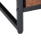 Natbord i industriel stil med skuffe 13