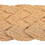 Tapete de fibra de coco com nó de cor natural 6